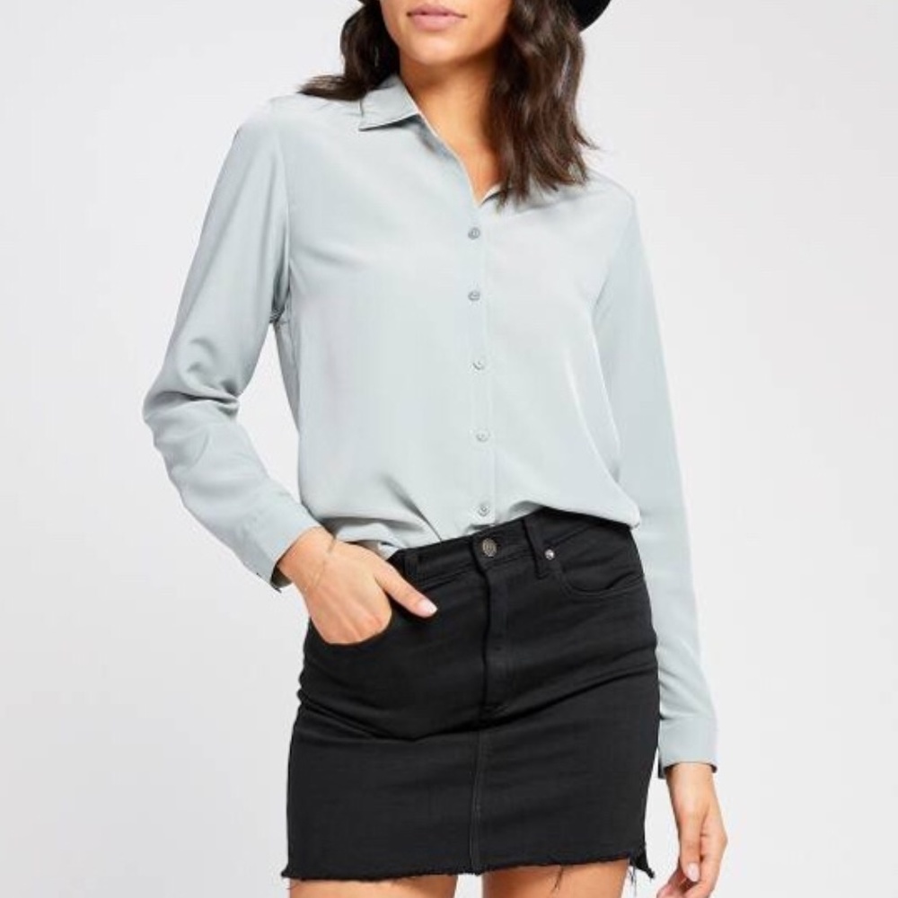 Gentle Fawn Gray Long Sleeve Top - Brand New